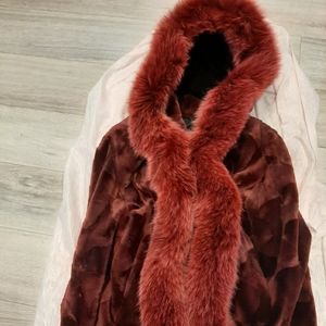 Fur coat